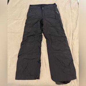 Columbia Titanium Omni-Tech Insulated Ski Snow Pants Women’s M Black